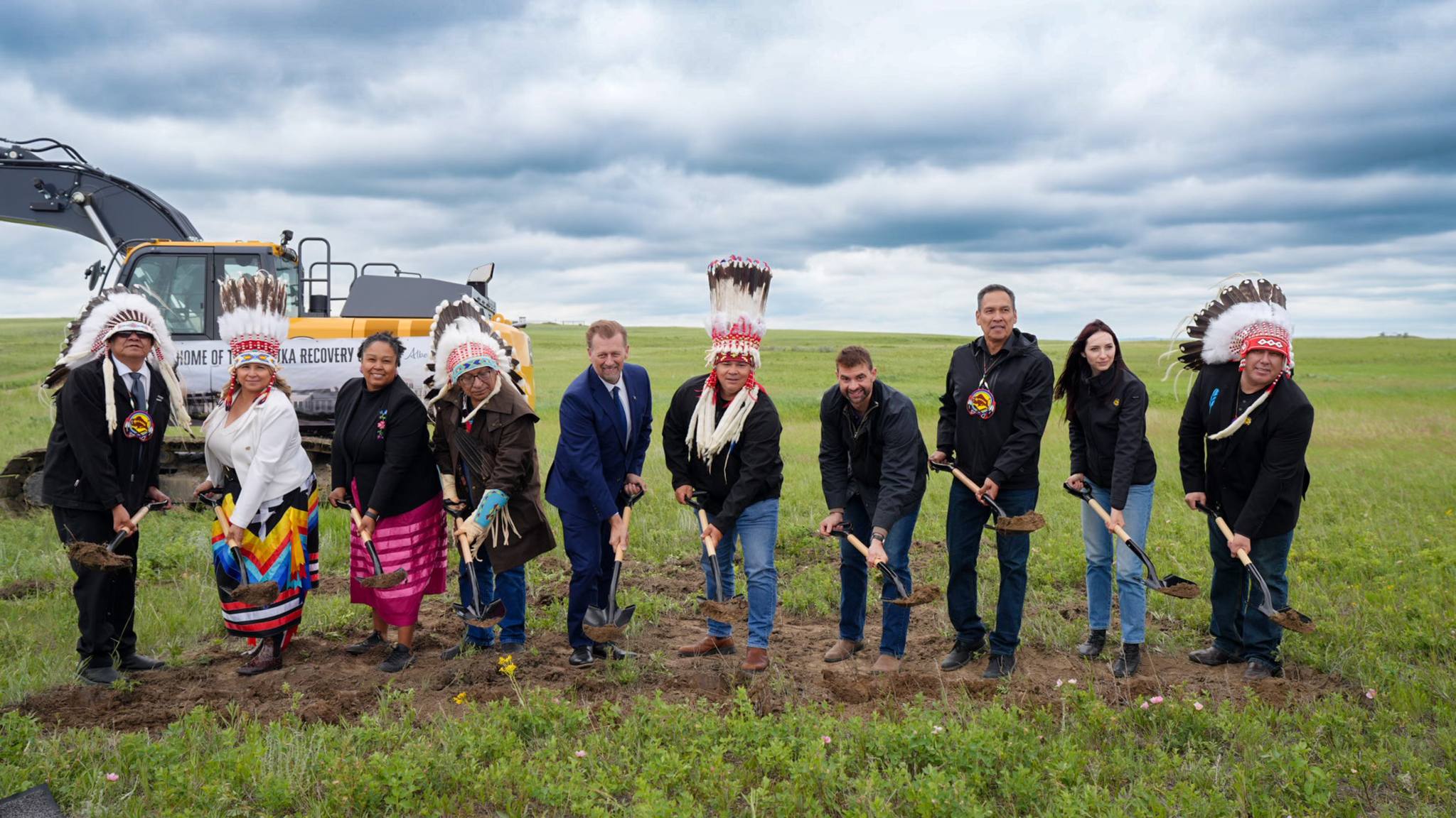 Siksika Recovery Centre Ground Breaking Ceremony