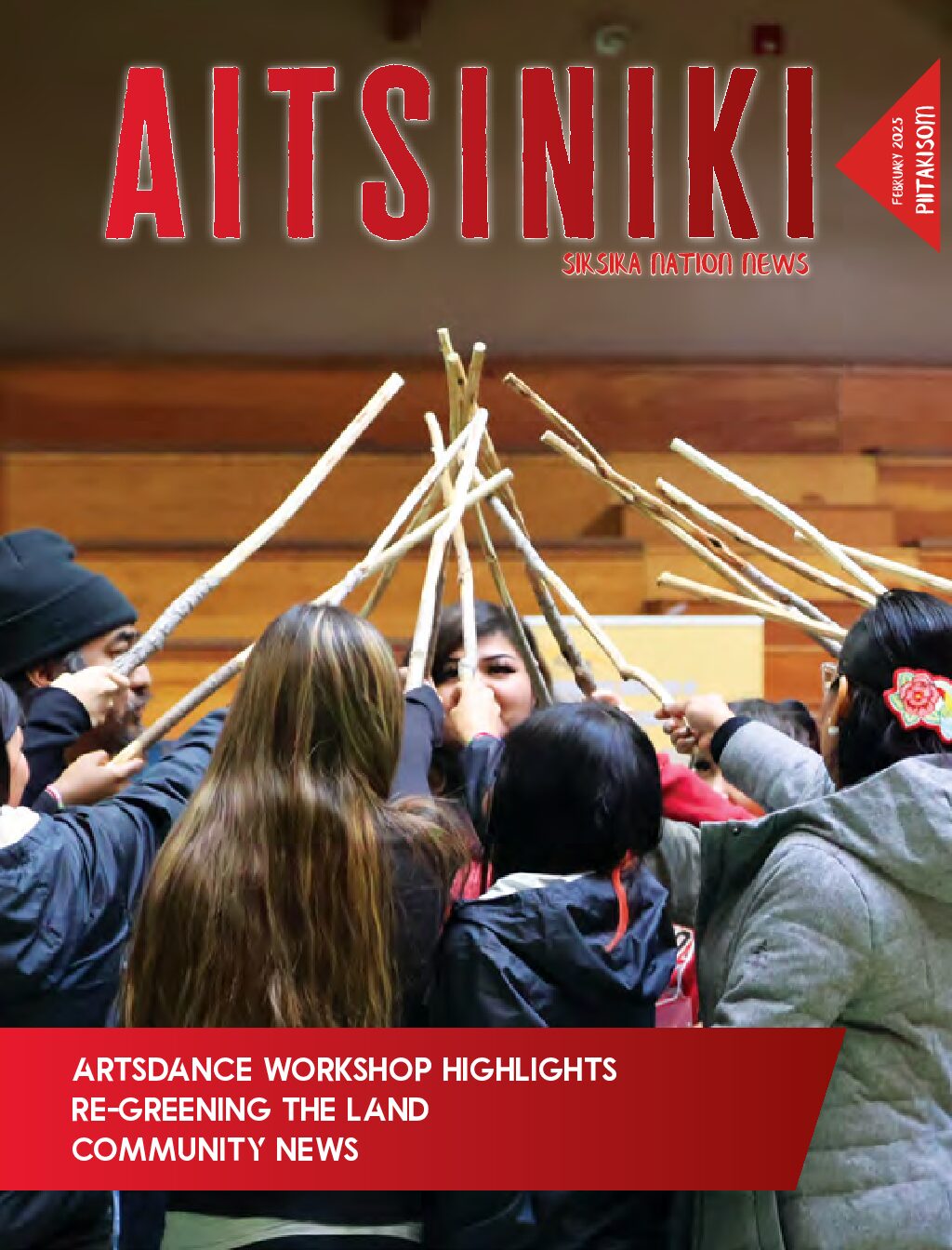 The latest issue of Aitsiniki Magazine – February 2025