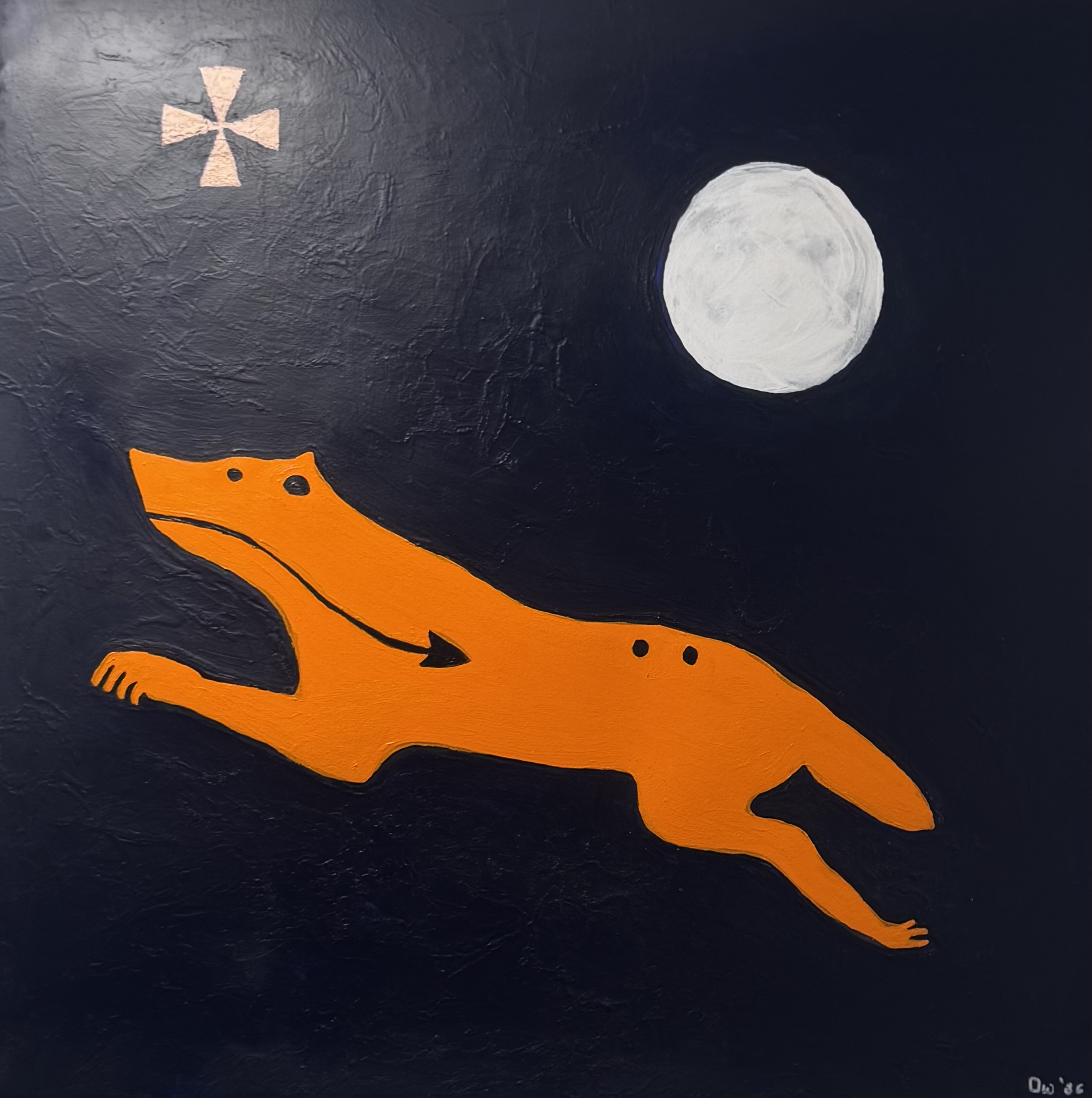 Blackfoot Painter Darren WeaselChild: painting culture with modernism