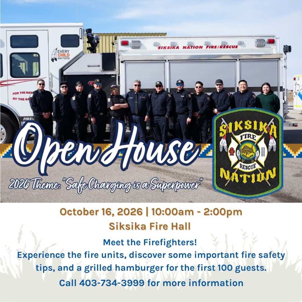 Siksika Fire Hall Open House